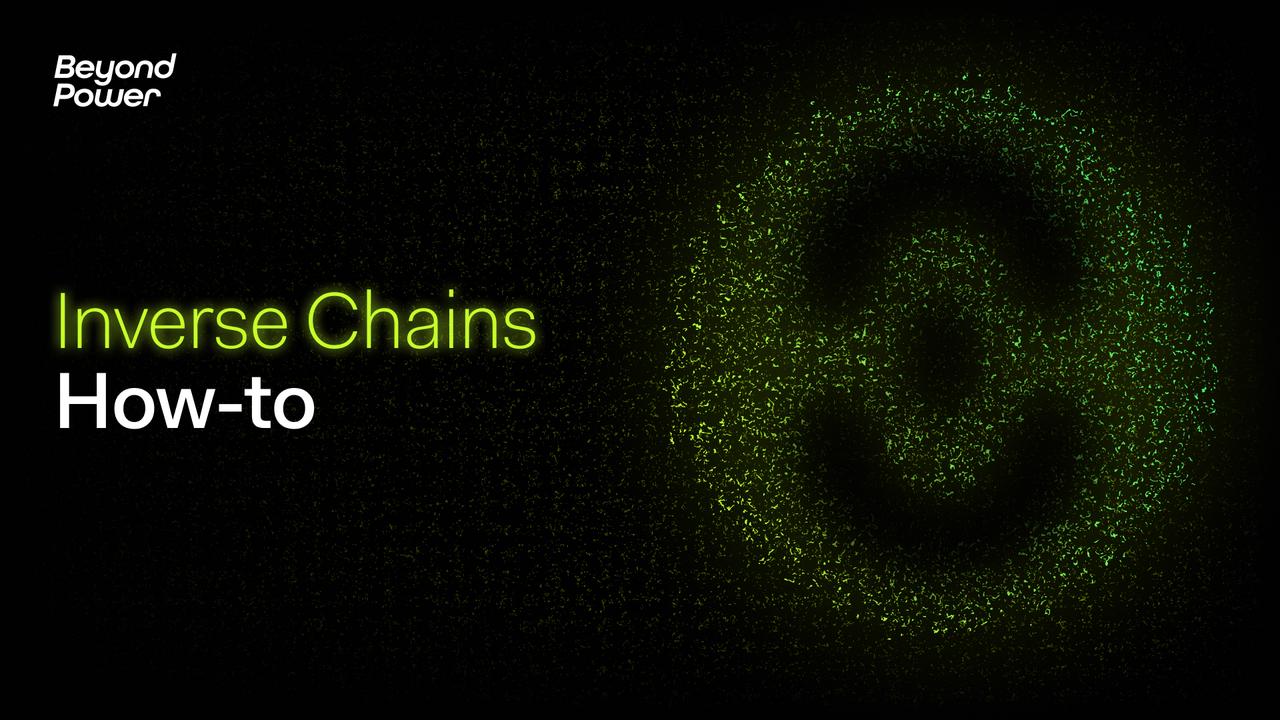 How to Use Inverse Chains with VOLTRA I: Breaking Plateaus