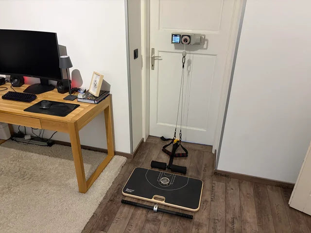 My Voltra minimal homegym setup
